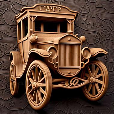 3D мадэль Ford Model B 1904 (STL)